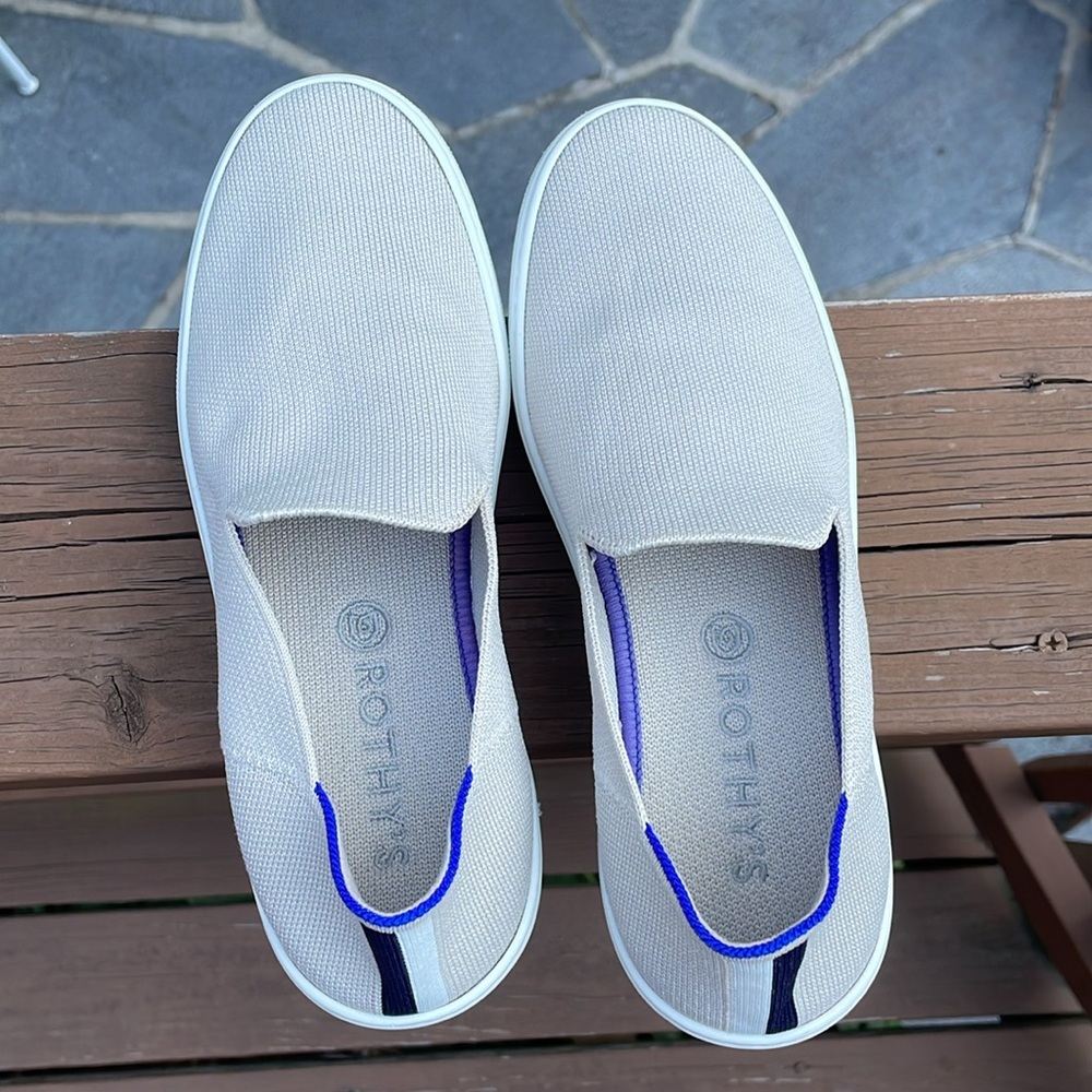Rothy’s the original slip-on sneaker in Sand - Picture 12 of 13